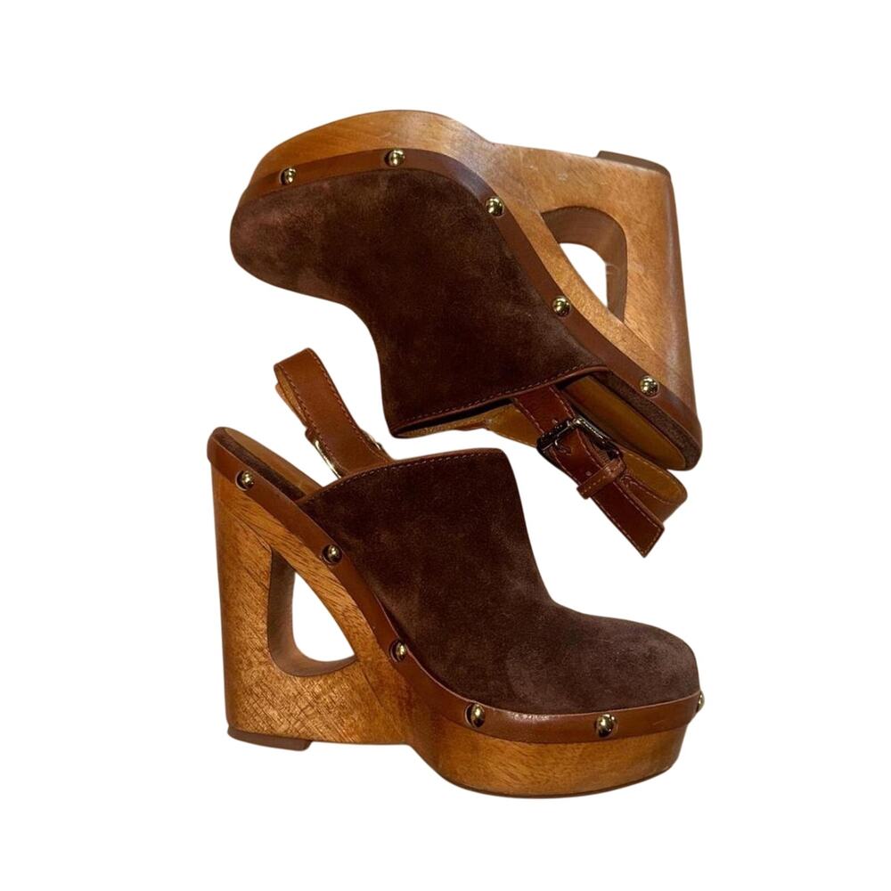 Brown michael kors y2k suede